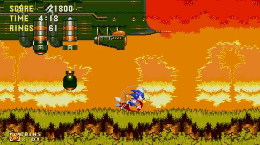 Juego de Sonic Origins