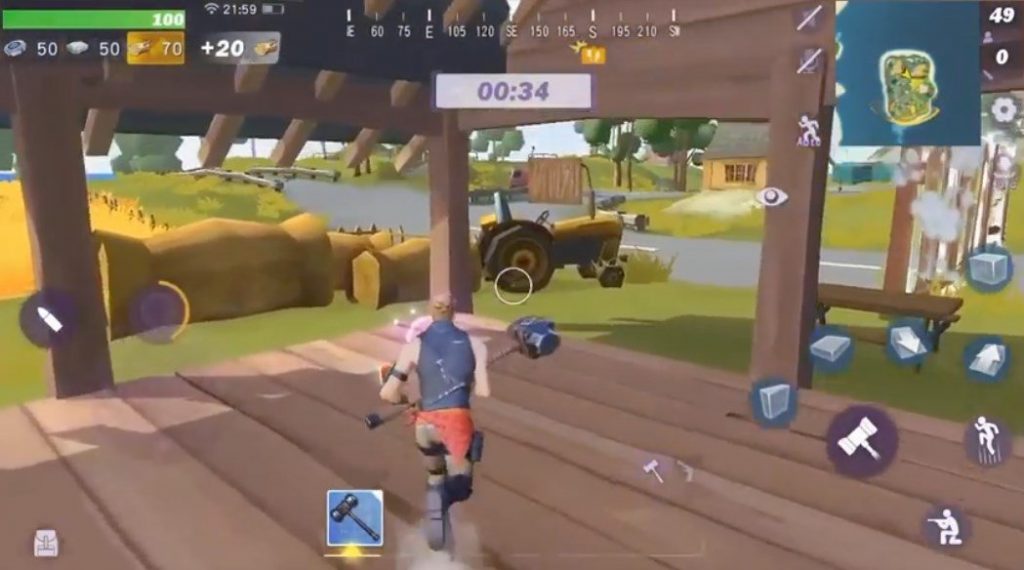 Gameplay de FortCraft