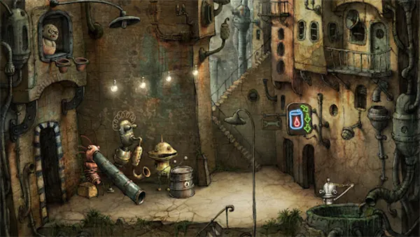 Machinarium puzzle screen